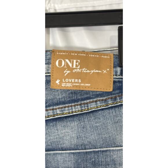 One Teaspoon Lovers Low Waist Skinny Shorts Size 26 - Picture 4 of 5